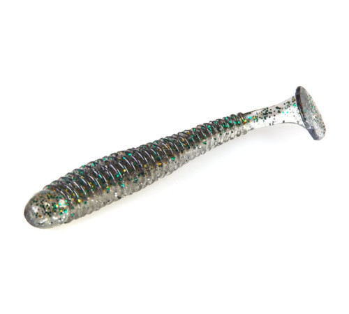 Силиконовые приманки Lucky John Pro Series Spark Tail 3,0in Z11, 7шт, виброхвост