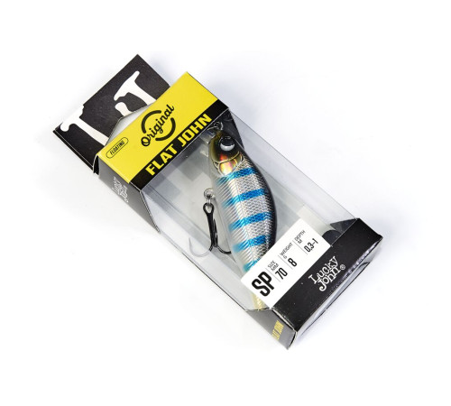 Воблер Lucky John Original FLAT JOHN 70SP, цвет A13