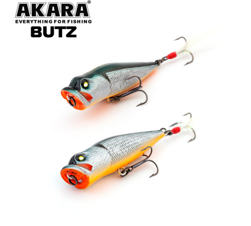 Воблер поппер Akara Butz 55 F (цвет A23)