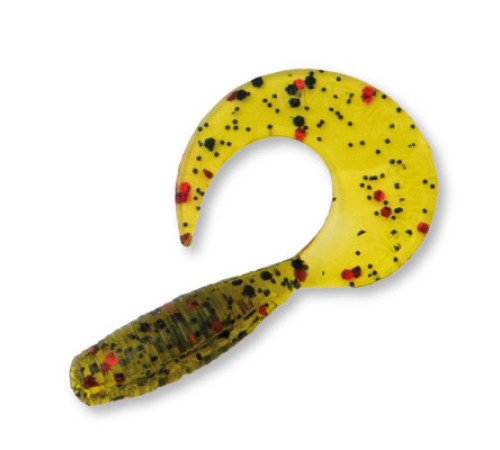 Силиконовые приманки Akara Fat Twister 50 мм, цвет #K002, 8 шт.