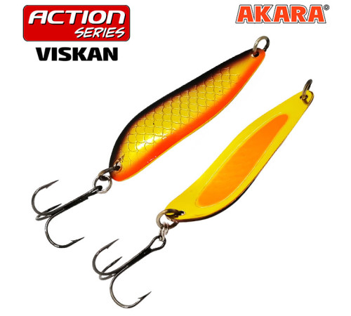 Блесна колеблющаяся Akara Action Series Viskan 65 (15 гр) цвет AB125