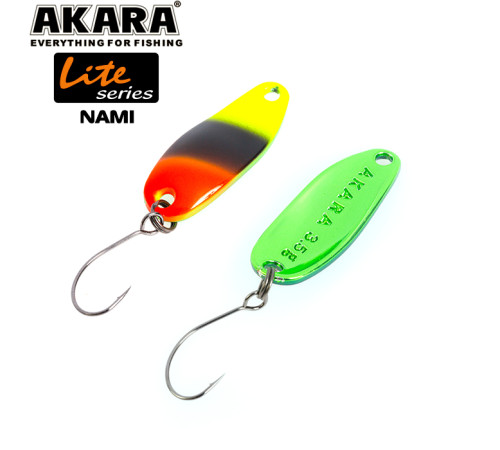 Блесна колеблющаяся Akara Lite Series Nami (2 гр) цвет GR-24