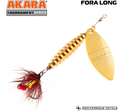 Блесна вертушка Akara Fora Long №2 (6,7 гр) цвет A21