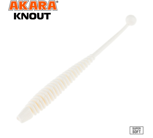 Силиконовые приманки Akara KNOUT 63,5 мм, цвет #02T, 8 шт.