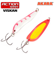 Блесна колеблющаяся Akara Action Series Viskan 65 (18 гр) цвет AB130