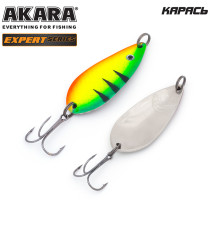 Блесна колеблющаяся Akara Expert Карась 65 (18 гр) цвет 6/SIL