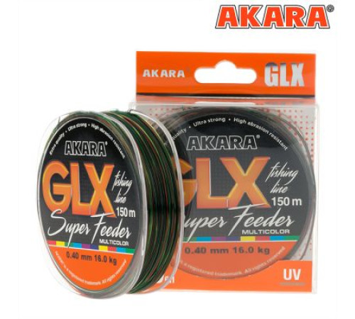 Леска Akara GLX Super Feeder (150м), 0,16мм