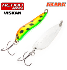Блесна колеблющаяся Akara Action Series Viskan 65 (15 гр) цвет AB93
