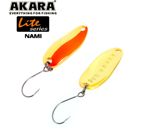 Блесна колеблющаяся Akara Lite Series Nami (1.5 гр) цвет GO-29