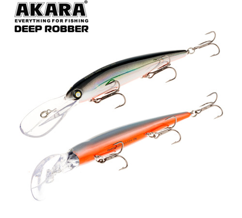 Воблер для троллинга Akara Deep Robber 120 F (цвет A9)