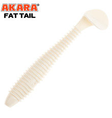 Силиконовые приманки Akara Fat Tail 120 мм,  цвет #02T, 4 шт.
