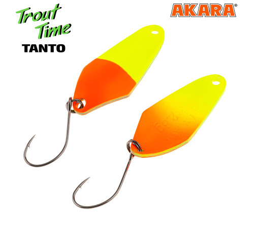 Блесна колеблющаяся Akara Trout Time Tanto (2.8 гр) цвет 20