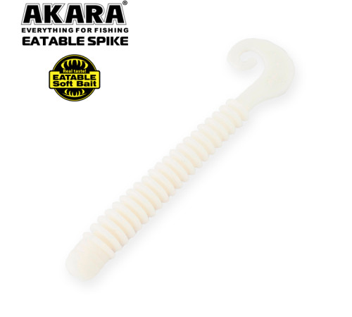 Силиконовые приманки Akara Eatable Spike 85 мм, цвет #02T, 5 шт.