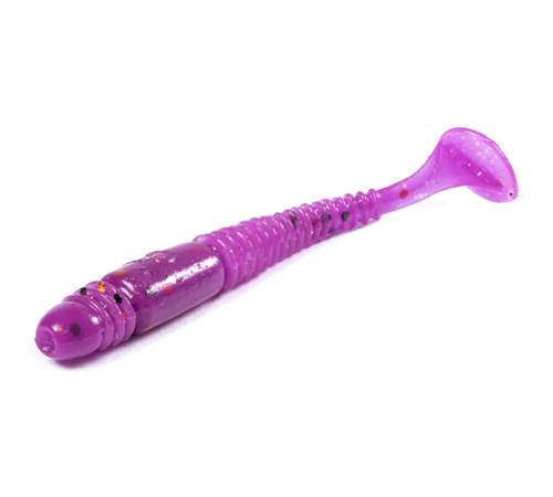 Силиконовые приманки Lucky John Pro Series TIOGA 2.4in S26, 9шт, виброхвост