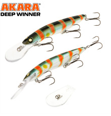 Воблер для троллинга Akara Deep Winner 125 F (цвет A106)
