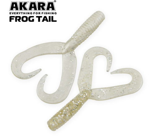 Силиконовые приманки Akara Frog Tail 30 мм, цвет #67, 7 шт.