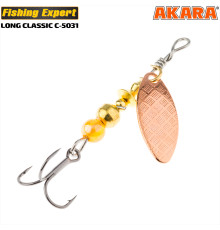 Блесна вертушка Akara Long C-5031 (10 гр) цвет Cu153