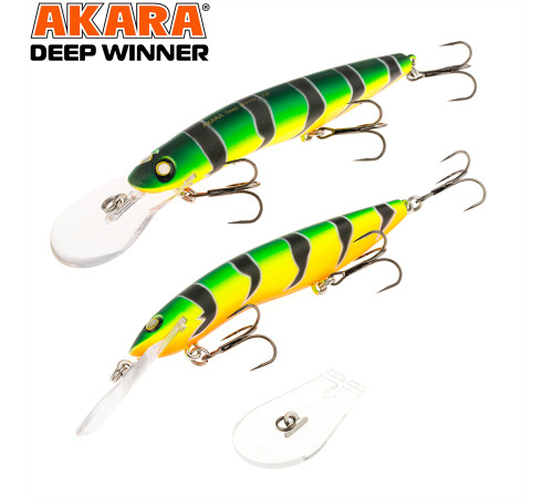 Воблер для троллинга Akara Deep Winner 125 F (цвет A107)