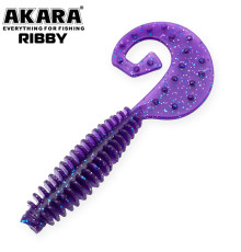 Силиконовые приманки Akara Ribby 60 мм, цвет #X040, 5 шт.