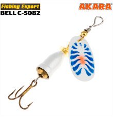 Блесна вертушка Akara Bell C-5082 (8 гр) цвет 001195/Sil