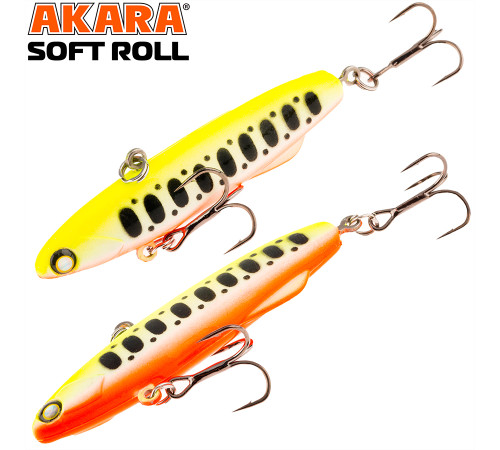 Воблер Akara раттлин Soft Roll 70 (цвет A142)