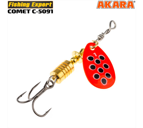 Блесна вертушка Akara Comet (12 гр) цвет 200