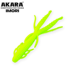 Силиконовые приманки Akara Imori 75 мм, цвет #04Y, 6 шт.