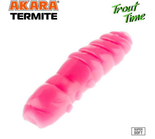 Силиконовые приманки Akara Trout Time TERMITE 1.5 Shrimp, форелевая, 38,1 мм, цвет #420, 10 шт.