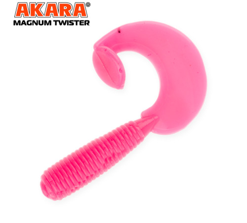Силиконовые приманки Akara Magnum Twister 20 мм, цвет #420, 8 шт.