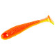 Силиконовые приманки Lucky John Pro Series Spark Tail 3,0in Z12, 7шт, виброхвост