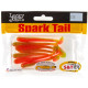 Силиконовые приманки Lucky John Pro Series Spark Tail 3,0in Z12, 7шт, виброхвост