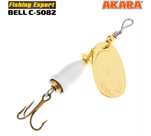 Блесна вертушка Akara Bell C-5082 (13 гр) цвет 003/Sil