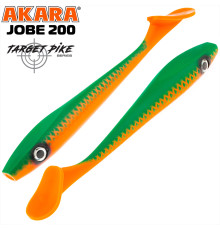 Силиконовые приманки Akara Jobe 200 мм,  цвет #300, 2 шт.