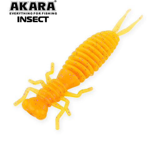 Силиконовые приманки Akara Insect 35 мм, цвет #85, 8 шт.