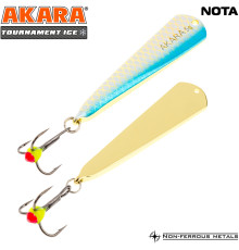Блесна зимняя Akara Tournament Ice Nota, 3 гр цвет 1/Go