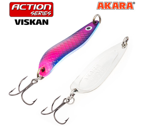 Блесна колеблющаяся Akara Action Series Viskan 65 (21 гр) цвет AB94