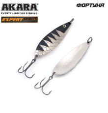 Блесна колеблющаяся Akara Expert Фортуна 80 (24 гр) цвет 13/SIL
