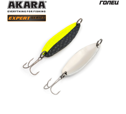 Блесна колеблющаяся Akara Expert Голец 60 (18 гр) цвет 23/SIL