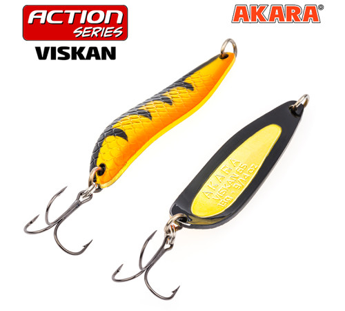 Блесна колеблющаяся Akara Action Series Viskan 65 (15 гр) цвет AB131