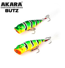 Воблер поппер Akara Butz 55 F (цвет A107)