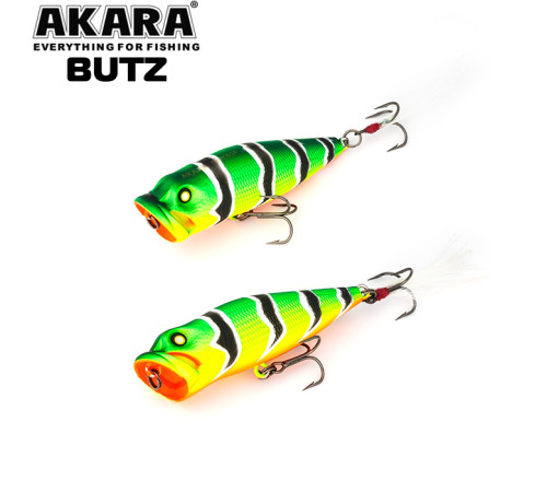 Воблер поппер Akara Butz 55 F (цвет A107)