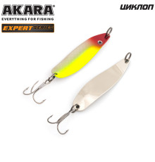 Блесна колеблющаяся Akara Expert Циклоп 75 (13 гр) цвет 12/SIL