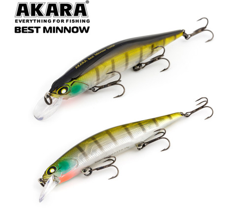 Воблер Akara Best Minnow 110 SP (цвет A133)