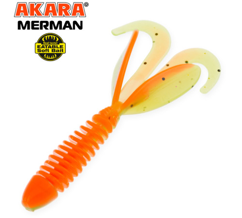 Силиконовые приманки Akara Eatable Merman 110 мм, цвет #L10, 3 шт.
