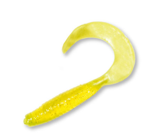 Силиконовые приманки Akara Fat Twister 40 мм, цвет #04T, 10 шт.