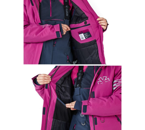 Куртка зимняя Norfin Women NORDIC Purple, размер S