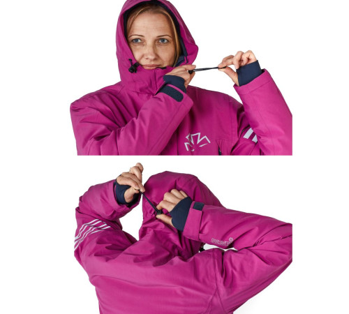 Куртка зимняя Norfin Women NORDIC Purple, размер S