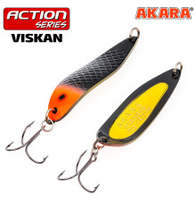 Блесна колеблющаяся Akara Action Series Viskan 65 (15 гр) цвет AB113