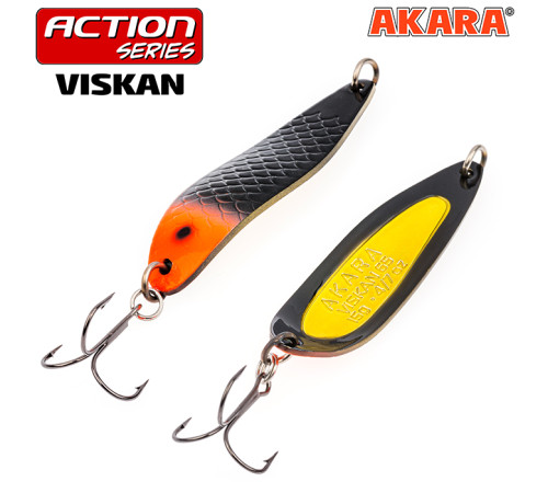 Блесна колеблющаяся Akara Action Series Viskan 65 (15 гр) цвет AB113