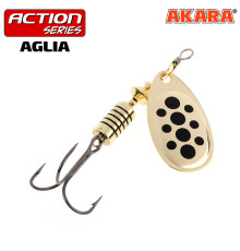 Блесна вертушка Akara Action Series Aglia №1 (4 гр) цвет A03
